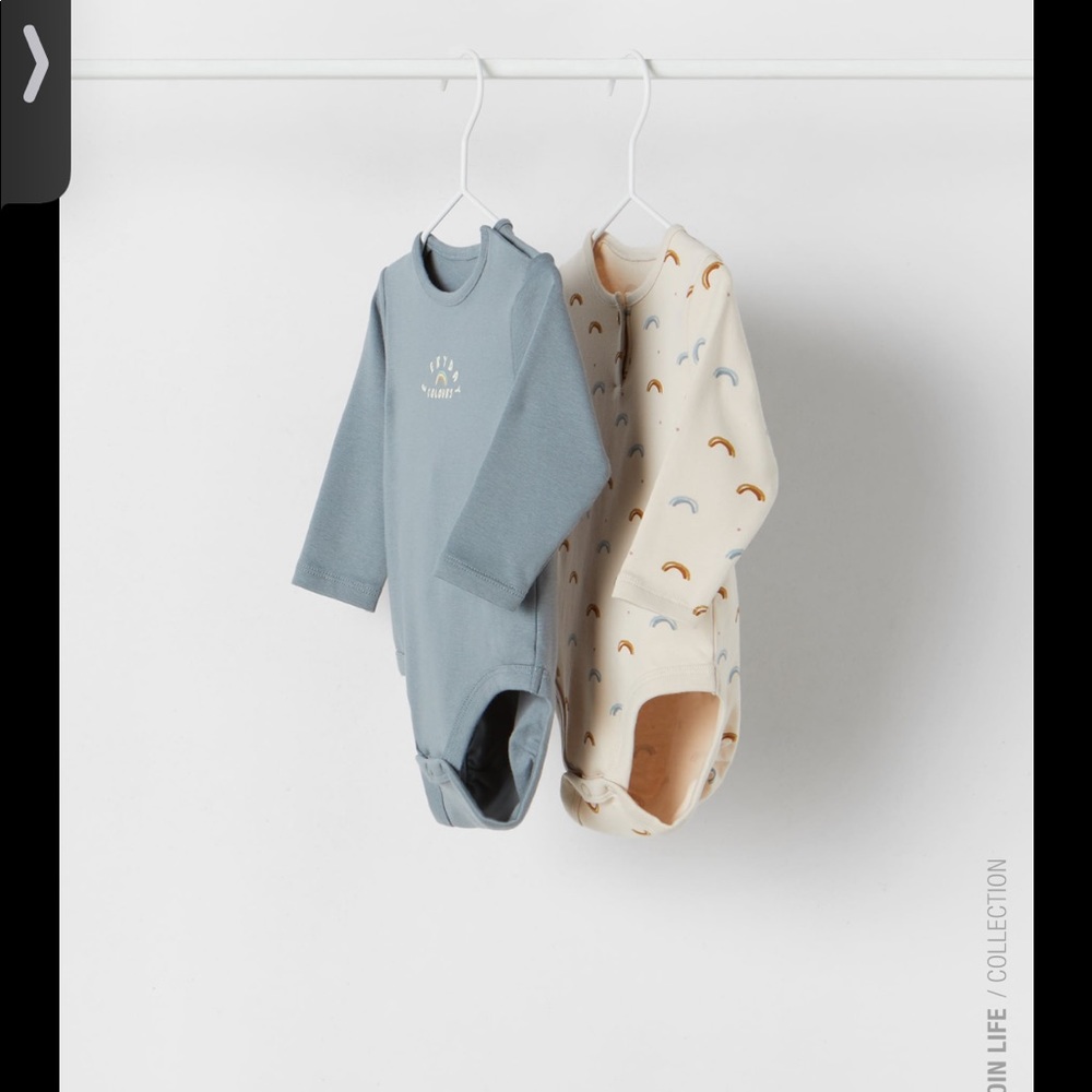 Zara Two-Pack of Bodysuits